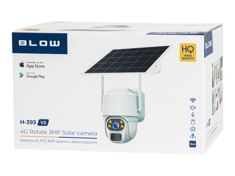 78-667# Kamera blow 4g ptz 3mp h-393 v2 solarna z akumulatorem