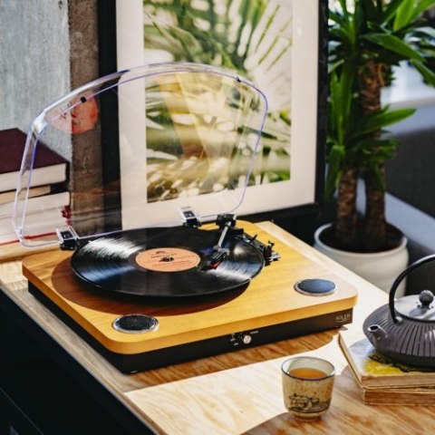 AD 1914 Wood Gramofon z usb i bluetooth