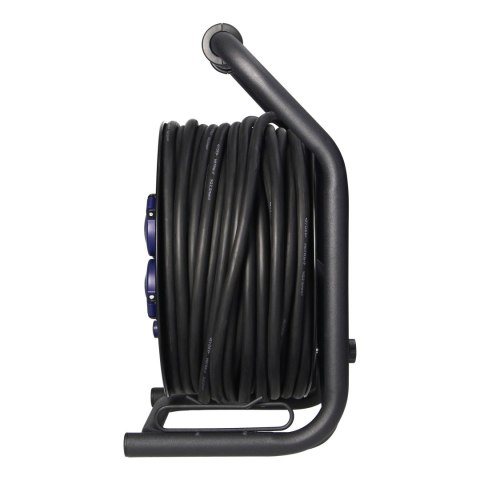 Przedłużacz bębnowy profesjonalny IP44, 4 gniazda 2P+Z (Schuko), kabel gumowy olejoodporny, H07RN-F 3x2,5mm?, długość 40m, unika