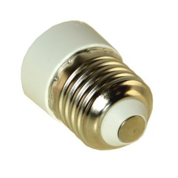 Adapter E27/E14 biały