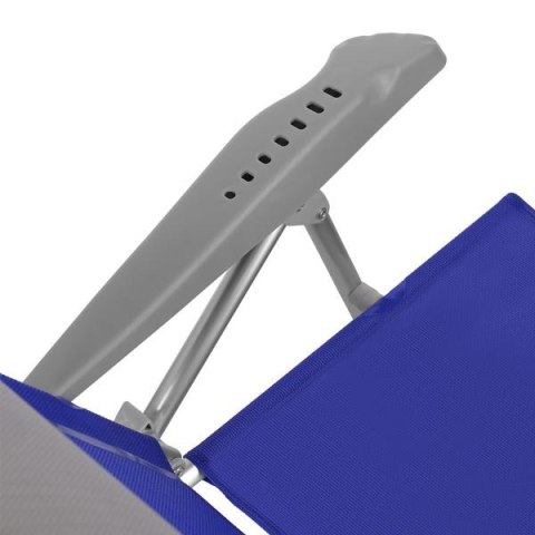 NC3502 KRZESŁO TURYSTYCZNE SKŁADANE NIEBIESKO-SZARE NILS CAMP