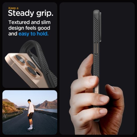 Etui case na iPhone 16 Pro Liquid Air - czarne