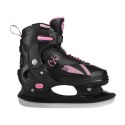 NH382 ŁYŻWOROLKI 2W1 ENZO RÓŻOWE ROZM. S(32-35) Z WYM. PŁOZĄ HOKEJOWĄ NILS EXTREME