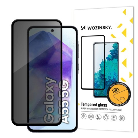 Szkło hartowane prywatyzujące z filtrem Anti Spy do Samsung Galaxy S24 FE Ultra