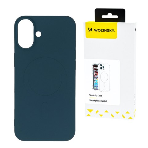 Etui case na Samsung Galaxy S25 Ultra Liquid Silicone Case MagSafe - niebieskie