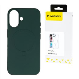 Etui case na Samsung Galaxy S25 Ultra Liquid Silicone Case MagSafe - zielone
