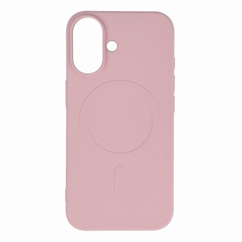 Etui na Samsung Galaxy S25 Liquid Silicone Case MagSafe - różowe