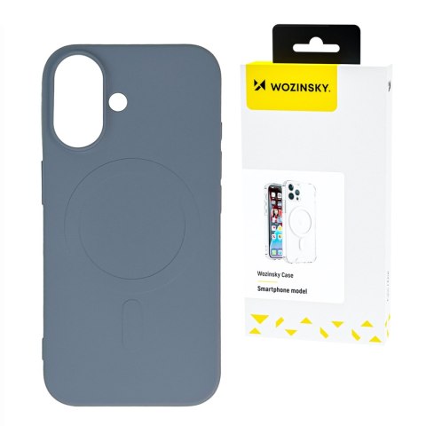 Etui na Samsung Galaxy S25 Liquid Silicone Case MagSafe - szare