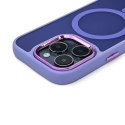 Etui plecki na Samsung Galaxy S25 Fashion Case MagSafe - fioletowe