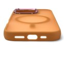 Etui plecki na Samsung Galaxy S25 Fashion Case MagSafe - pomarańczowe