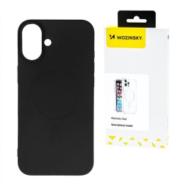 Silikonowe magnetyczne etui na Samsung Galaxy S25+ - czarne