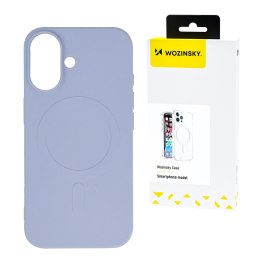 Silikonowe magnetyczne etui na Samsung Galaxy S25+ - fioletowe