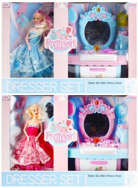 ND39_483069 TOALETKA B/O AKC 47X33X12 MC LALKA MIX WB 8/16