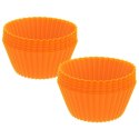 Foremki do Muffinek Silikonowe ORION SILLINIE 5,5 cm do Piekarnika 12 szt.