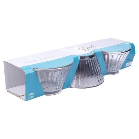 Miseczki 11,5 cm 270 ml Szkło 3 szt do Zmywarki EXCELLENT HOUSEWARE
