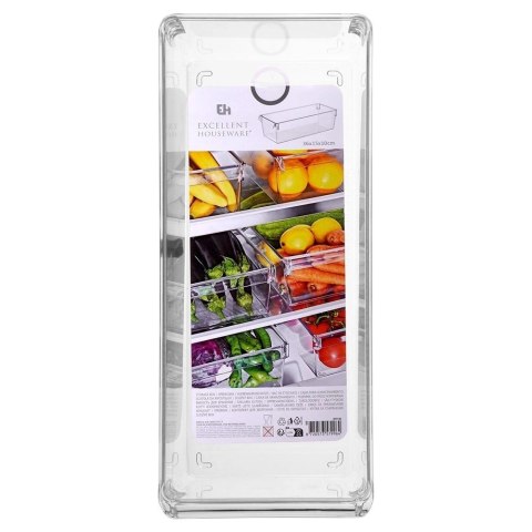 Organizer do Lodówki 36 x 15 x 10 cm Tworzywo Przezroczyste ORION