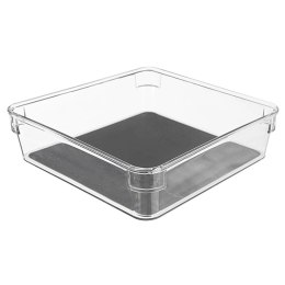 Pojemnik Organizer Szuflady GREY 16 x 16 x 4,5 cm ORION Antypoślizgowy