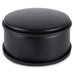 Stoper do Drzwi Ciężki Metalowy Czarny Antypoślizgowy 11,5 cm VILDE