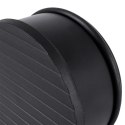Stoper do Drzwi Ciężki Metalowy Czarny Antypoślizgowy 11,5 cm VILDE