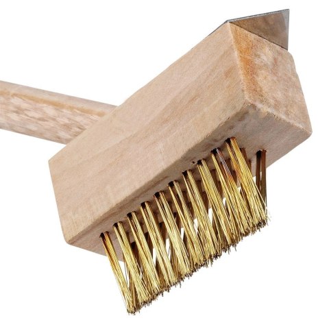 Szczotka Druciana do Chwastów Ze Skrobakiem do Kostki Brukowej PG