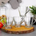 Szklanki do Kawy Herbaty Zestaw 4 szt. 280 ml EXCELLENT z Uchwytem
