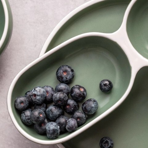 Talerz Miska do Serwowania Sałatek Przekąsek Porcelana NAVA 39 x 10 cm