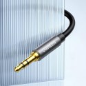 Kabel przedłużacz audio mini jack 3.5mm 5m - srebrny