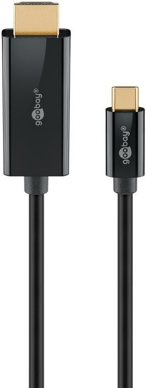 Goobay Goobay USB-C to HDMI Cable 4K at 60 Hz, 1 m | 75696