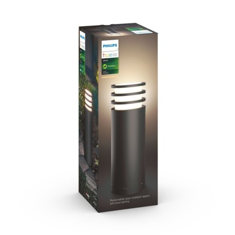 Philips Hue Philips Hue W Lucca Outdoor Pedestal Lantern | Philips Hue