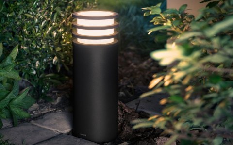 Philips Hue Philips Hue W Lucca Outdoor Pedestal Lantern | Philips Hue