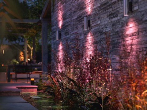 Philips Hue Philips Hue WCA Appear Outdoor Wall Lantern, Inox | Philips Hue