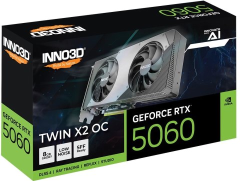Karta graf. INNO3D RTX 5060 Twin X2 OC 8GB