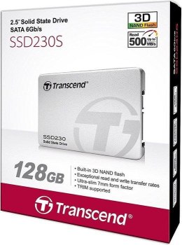 Dysk SSD TRANSCEND 230S 128 GB (2.5″ /128 GB )