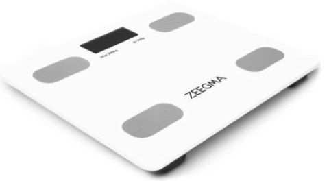 Waga łazienkowa ZEEGMA ZE-GEWIT WHITE (maks. 200kg /Biały)