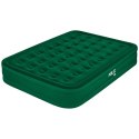 NC2808 MATERAC DWUOSOBOWY KING SIZE ZIELONY + POMPKA ELEKTRYCZNA NILS CAMP