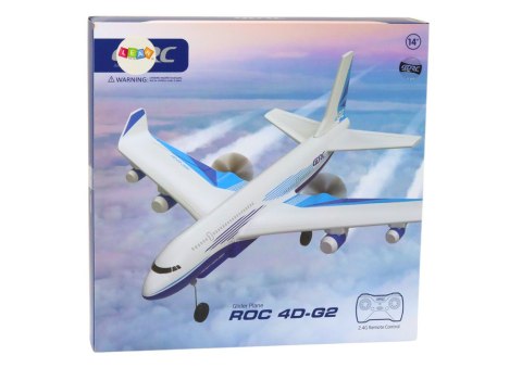 Zdalnie Sterowany Samolot R/C 4D-G2 Światła Biały