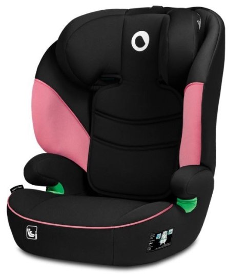 Fotelik samochodowy lars i-size pink baby 100-150 cm 15-36 kg