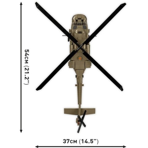 Klocki sikorsky uh-60 black hawk 928 klocków