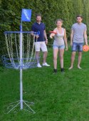 Kosz discgolf target start