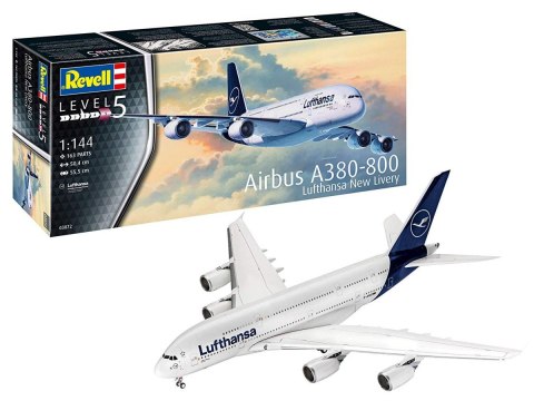 Model plastikowy airbus a380-800 lufthansa new livery