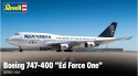 Model plastikowy boeing 747-400 ed forceone 1/144