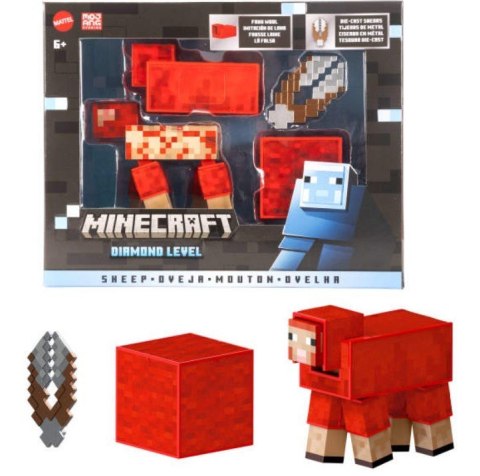 Figurka minecraft diamentowy poziom owca