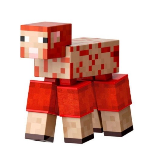 Figurka minecraft diamentowy poziom owca