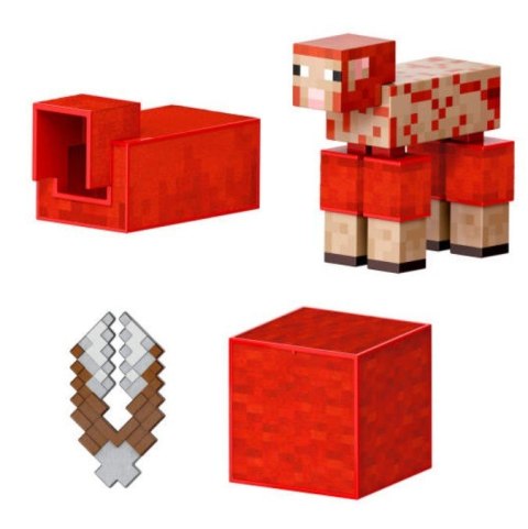 Figurka minecraft diamentowy poziom owca