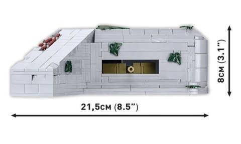 Klocki german bunker regelbau 667 642 klocki