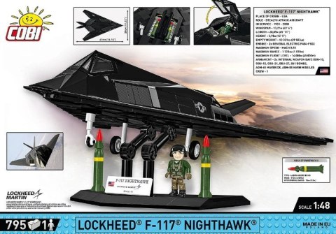 Klocki lockheed f-117 nighthawk 795 klocków