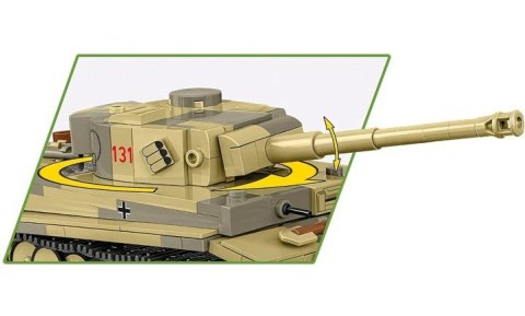 Klocki panzer vi tiger i no 131 442 klocki