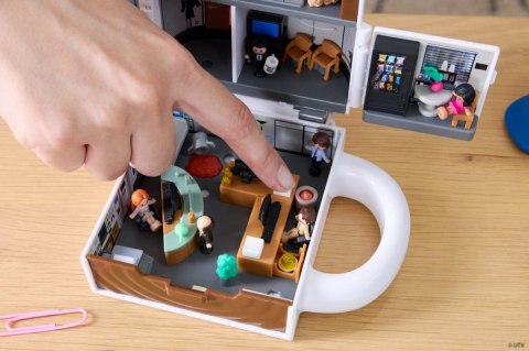 Zestaw figurek polly pocket collector the office biuro