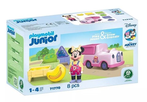 Zestaw z figurkami junior & disney myszka miki i owocowy sorter
