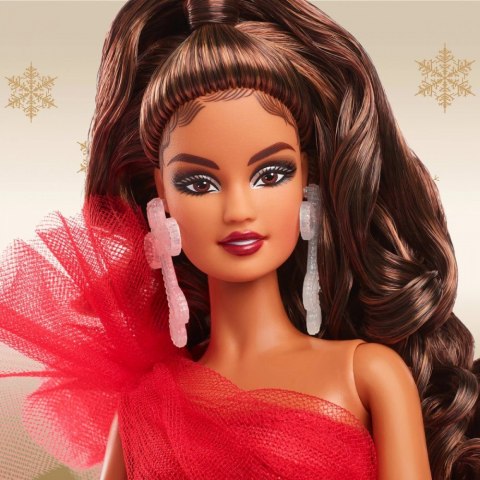 Lalka barbie holiday brunetka